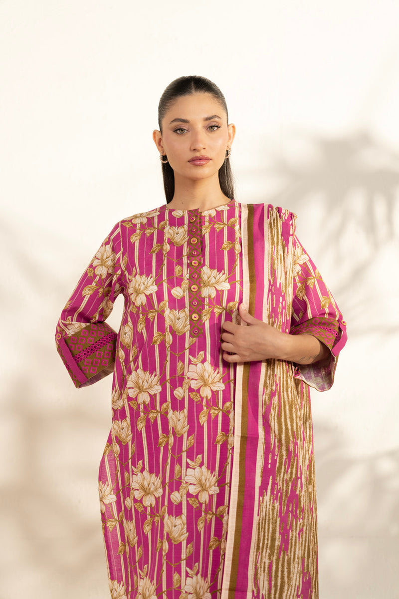 Al Karam | Winter 25 | FW-121-25-1-Pink -  Al Karam Ladies Clothes - Original Designer Dress - House of Maryam