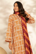 Al Karam | Winter 25 |  FW-127-25-1-Beige -  Al Karam Ladies Clothes - Original Designer Dress - House of Maryam