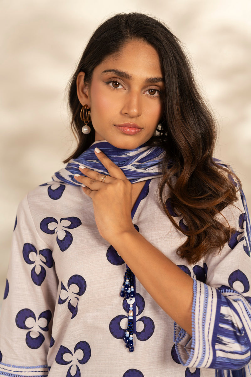 Al Karam | Winter 25 |  FW-134-25-1-Beige -  Al Karam Ladies Clothes - Original Designer Dress - House of Maryam