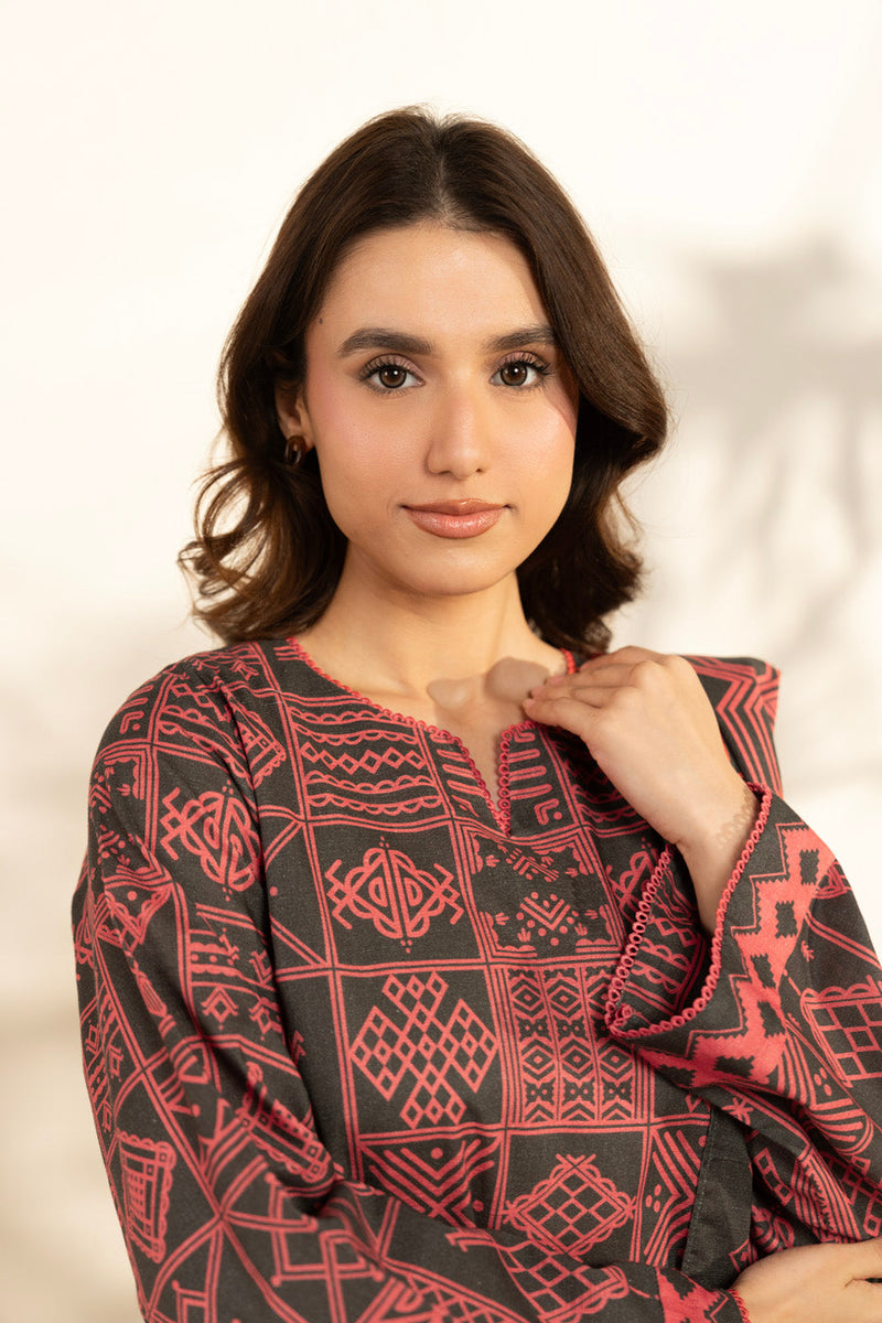 Al Karam | Winter 25 | FW-137-25-1-Grey -  Al Karam Ladies Clothes - Original Designer Dress - House of Maryam
