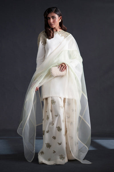 MNR | Chai Coffee Vol II | Mint To Be -  MNR Chai Coffee Vol II - Original Designer Dress - House of Maryam