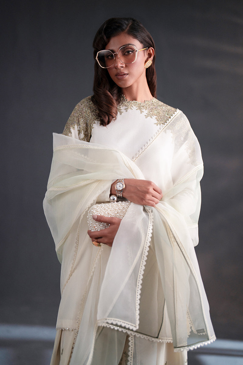 MNR | Chai Coffee Vol II | Mint To Be -  MNR Chai Coffee Vol II - Original Designer Dress - House of Maryam