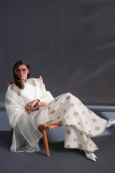 MNR | Chai Coffee Vol II | Mint To Be -  MNR Chai Coffee Vol II - Original Designer Dress - House of Maryam
