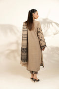 Al Karam | Winter 25 | FW-80-25-1-Beige -  Alkaram Ladies Clothes - Original Designer Dress - House of Maryam