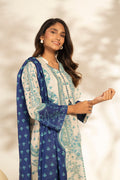 Al Karam | Winter 25 | FW-93.1-25-1-Blue -  Al Karam Ladies Clothes - Original Designer Dress - House of Maryam