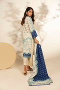 Al Karam | Winter 25 | FW-93.1-25-1-Blue -  Al Karam Ladies Clothes - Original Designer Dress - House of Maryam
