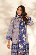 Al Karam | Winter 25 | FW-99-25-1-Blue -  Al Karam Ladies Clothes - Original Designer Dress - House of Maryam