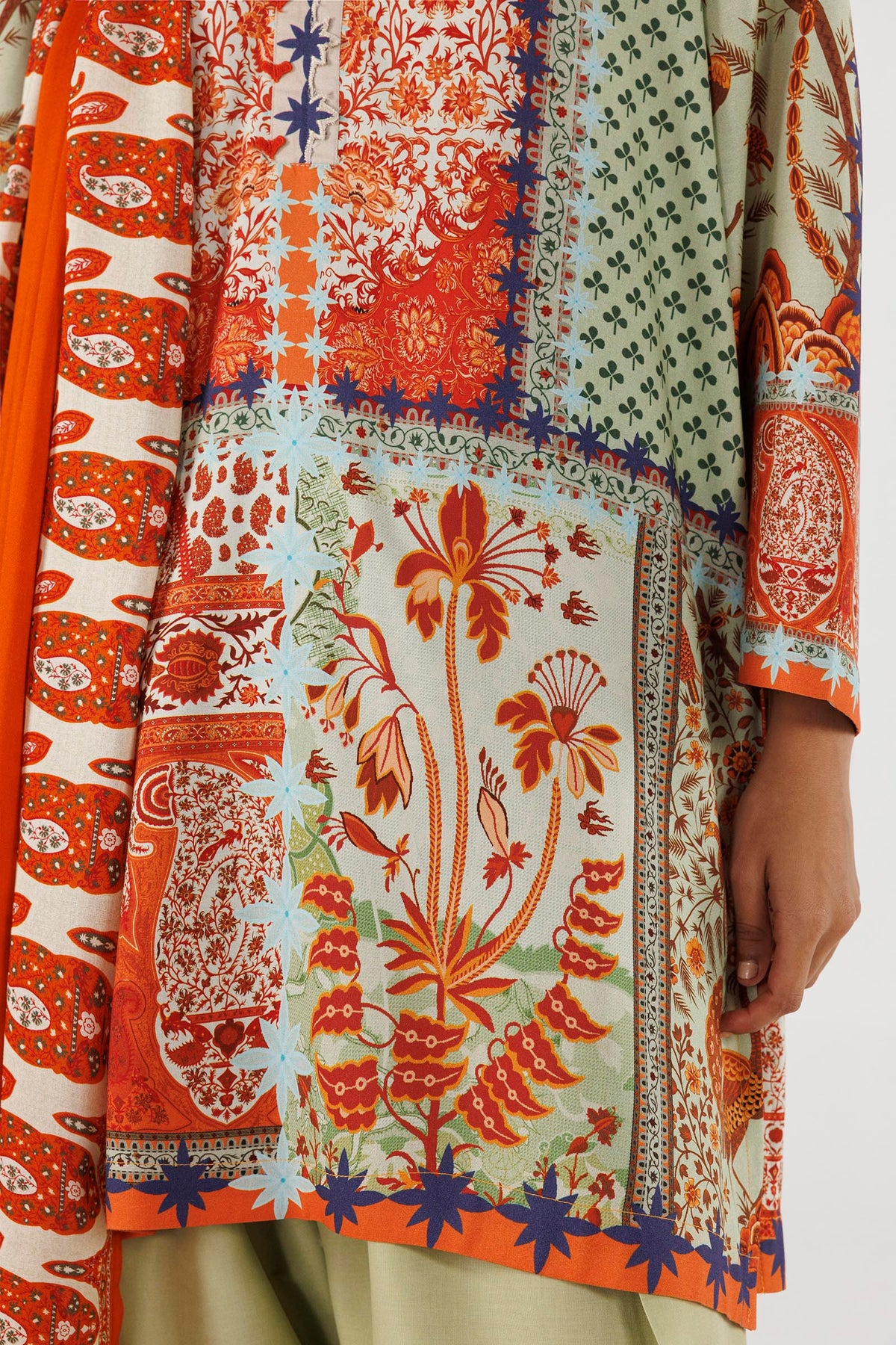 Sana Safinaz | Luxury Pret | Linen Suit FW25MHY503BP3, image 4