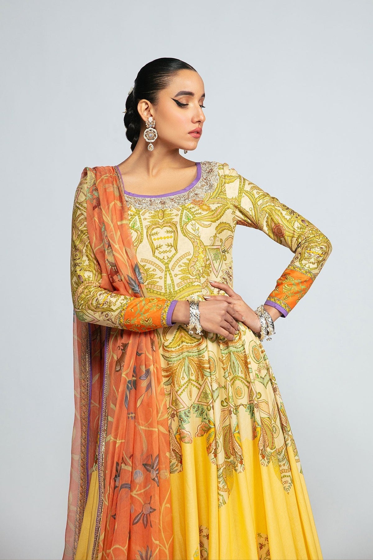 Fahad Hussayn | Tribalvention Formals | Kalevar -  Fahad Hussayn Formal - Original Designer Dress - House of Maryam
