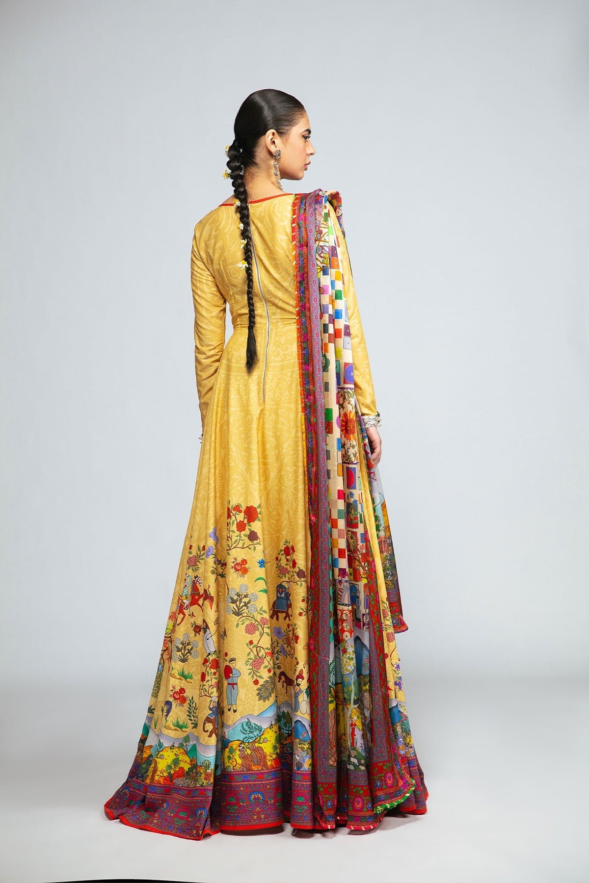 Fahad Hussayn | Tribalvention Formals | Tharnar -  Fahad Hussayn Formal - Original Designer Dress - House of Maryam