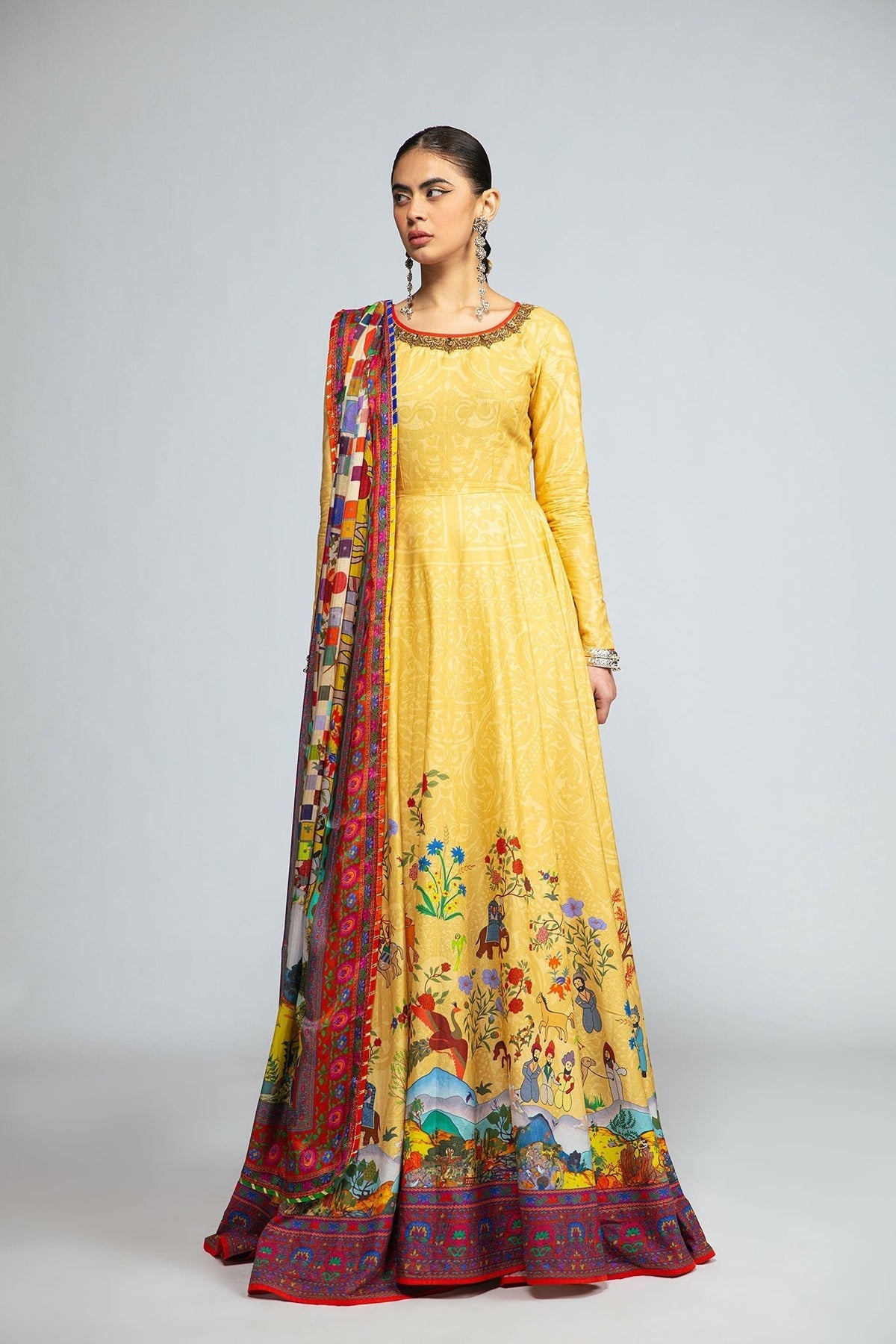 Fahad Hussayn | Tribalvention Formals | Tharnar by Designer Fahad Hussayn - House of Maryam - Pakistani Designer Ethnic Wear in {{ shop.shopifyCountryName }}