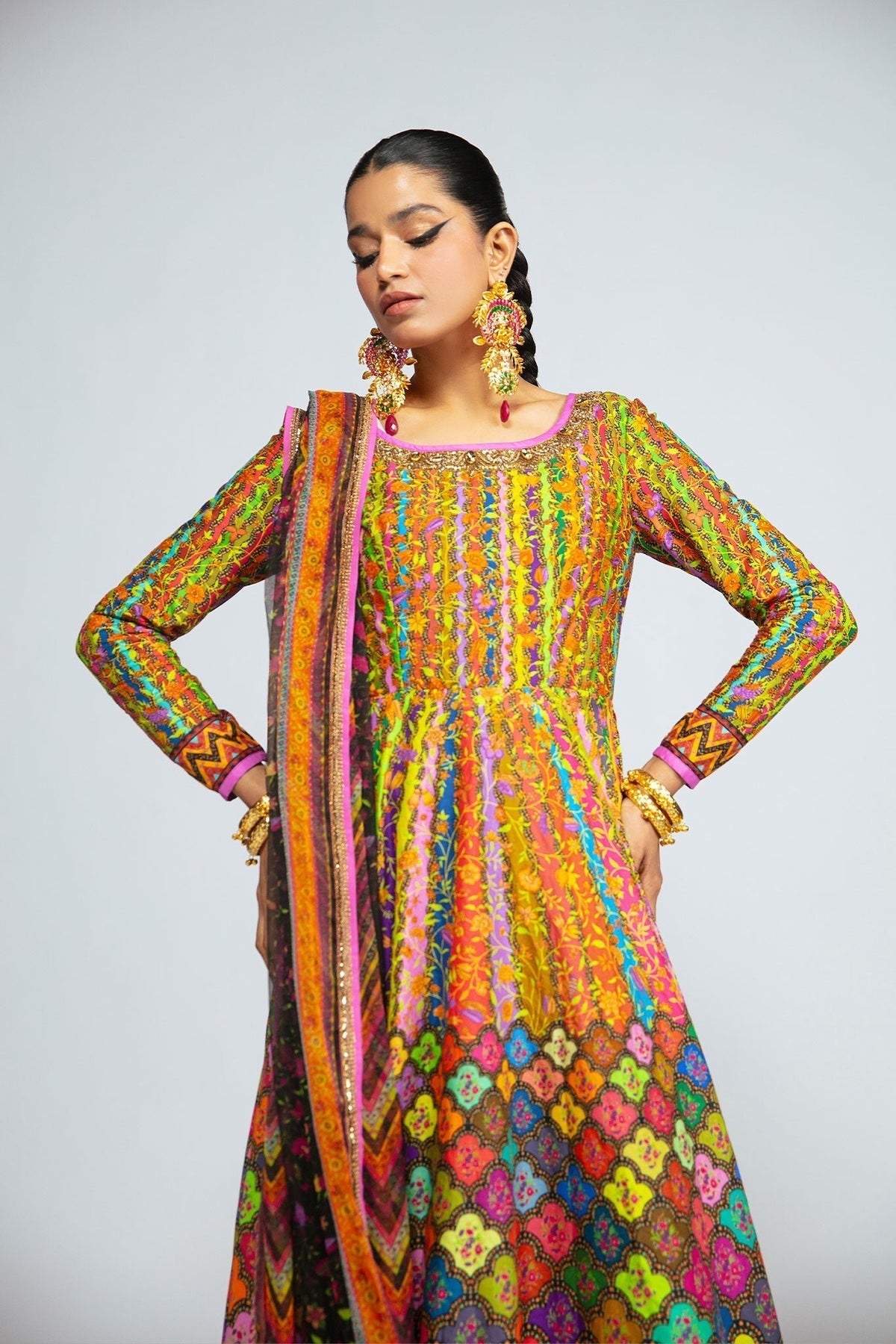 Fahad Hussayn | Tribalvention Formals | Vendar -  Fahad Hussayn Formal - Original Designer Dress - House of Maryam