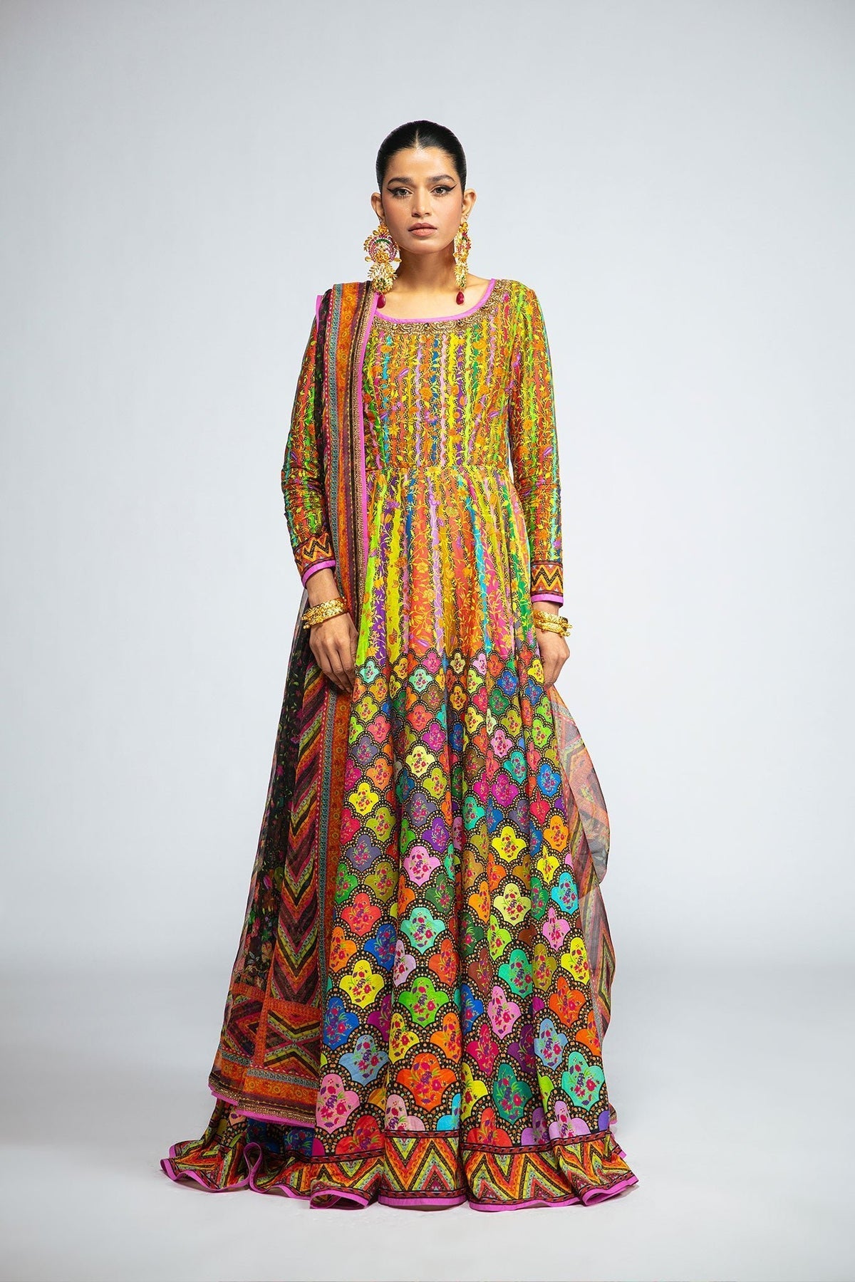 Fahad Hussayn | Tribalvention Formals | Vendar -  Fahad Hussayn Formal - Original Designer Dress - House of Maryam