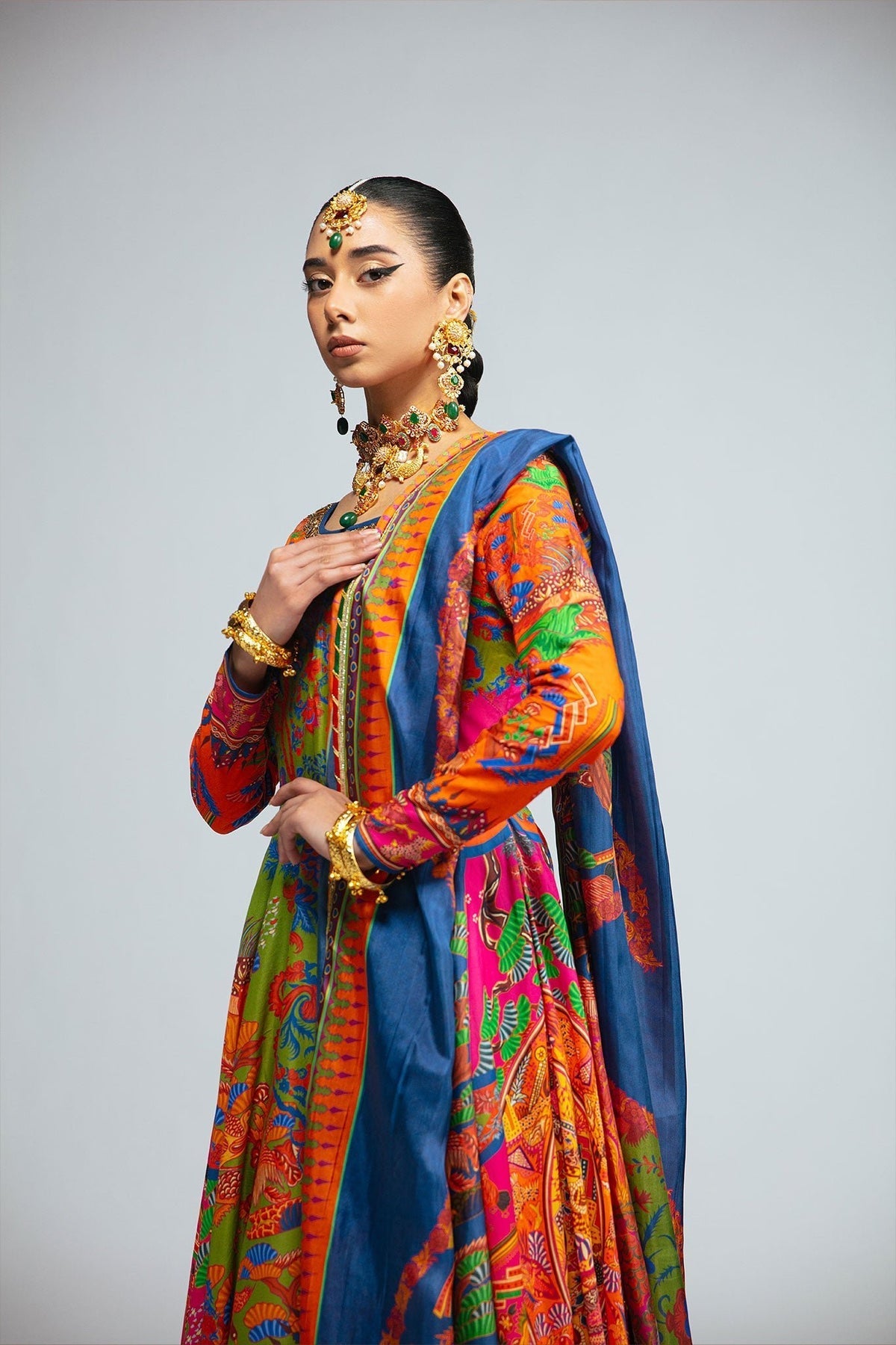 Fahad Hussayn | Tribalvention Formals | Darpan by Designer Fahad Hussayn - House of Maryam - Pakistani Designer Ethnic Wear in {{ shop.shopifyCountryName }}