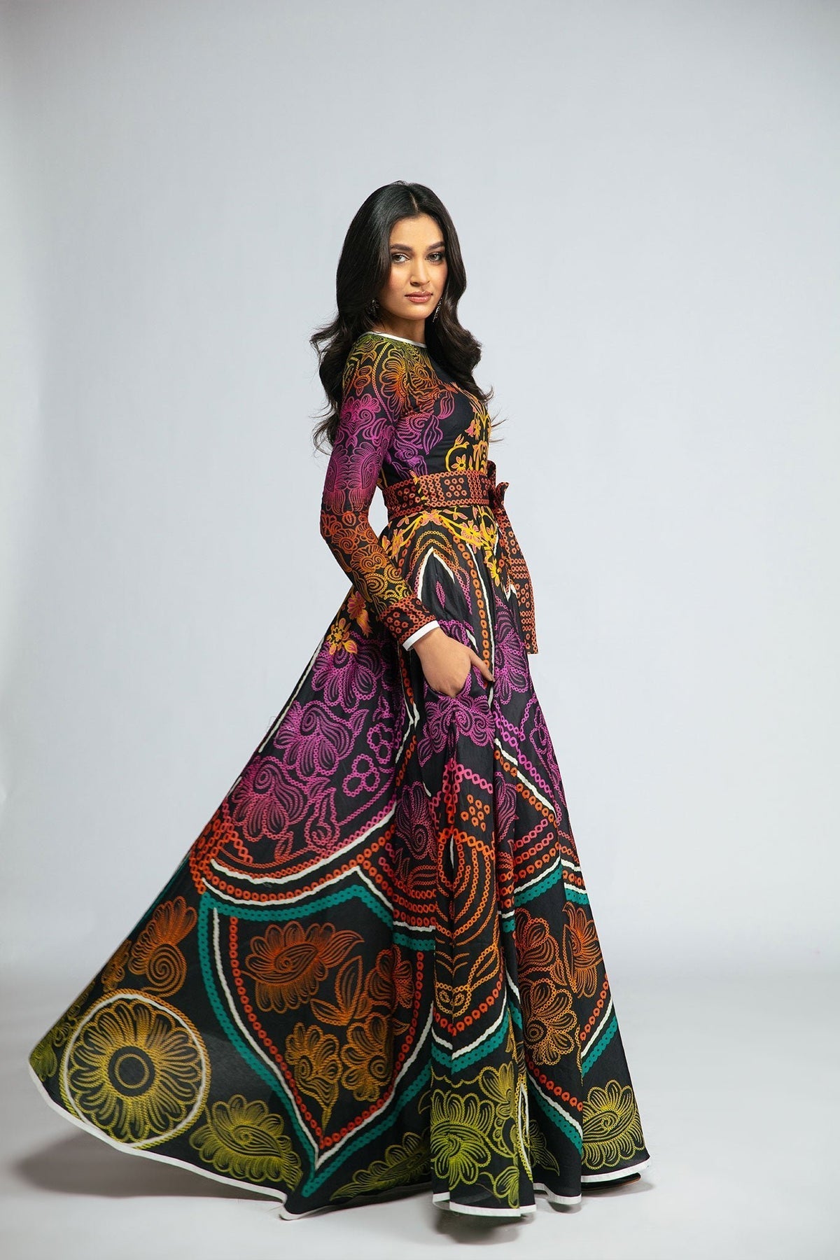 Fahad Hussayn | Tribalvention Formals | Zingol -  Fahad Hussayn Formal - Original Designer Dress - House of Maryam