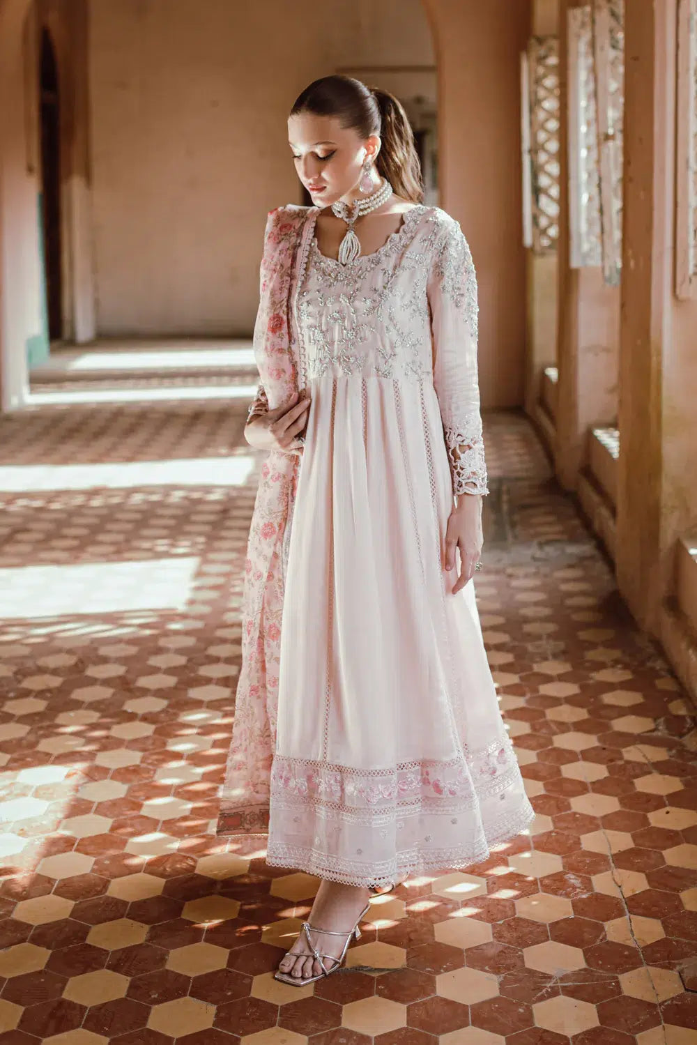Azure | Embroidered Formals | Fairy Charm -  Azure Formal -  House of Maryam