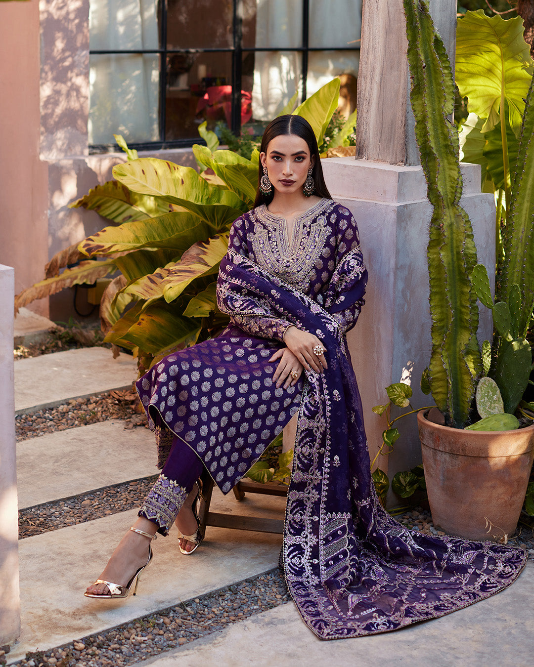 Faiza Saqlain | Aurnia Spring Festive Edit 24 | Clara by Designer Faiza Saqlain - House of Maryam - Pakistani Designer Ethnic Wear in {{ shop.shopifyCountryName }}