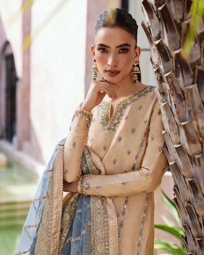 Faiza Saqlain | Aurnia Spring Festive Edit 24 | Yelena -  Faiza Saqlain Luxury - Original Designer Dress - House of Maryam