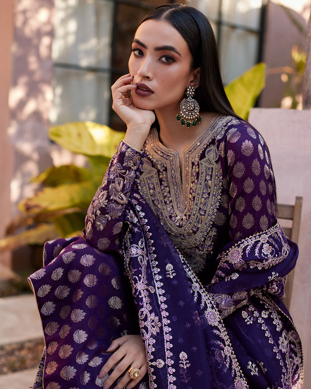 Faiza Saqlain | Aurnia Spring Festive Edit 24 | Clara by Designer Faiza Saqlain - House of Maryam - Pakistani Designer Ethnic Wear in {{ shop.shopifyCountryName }}