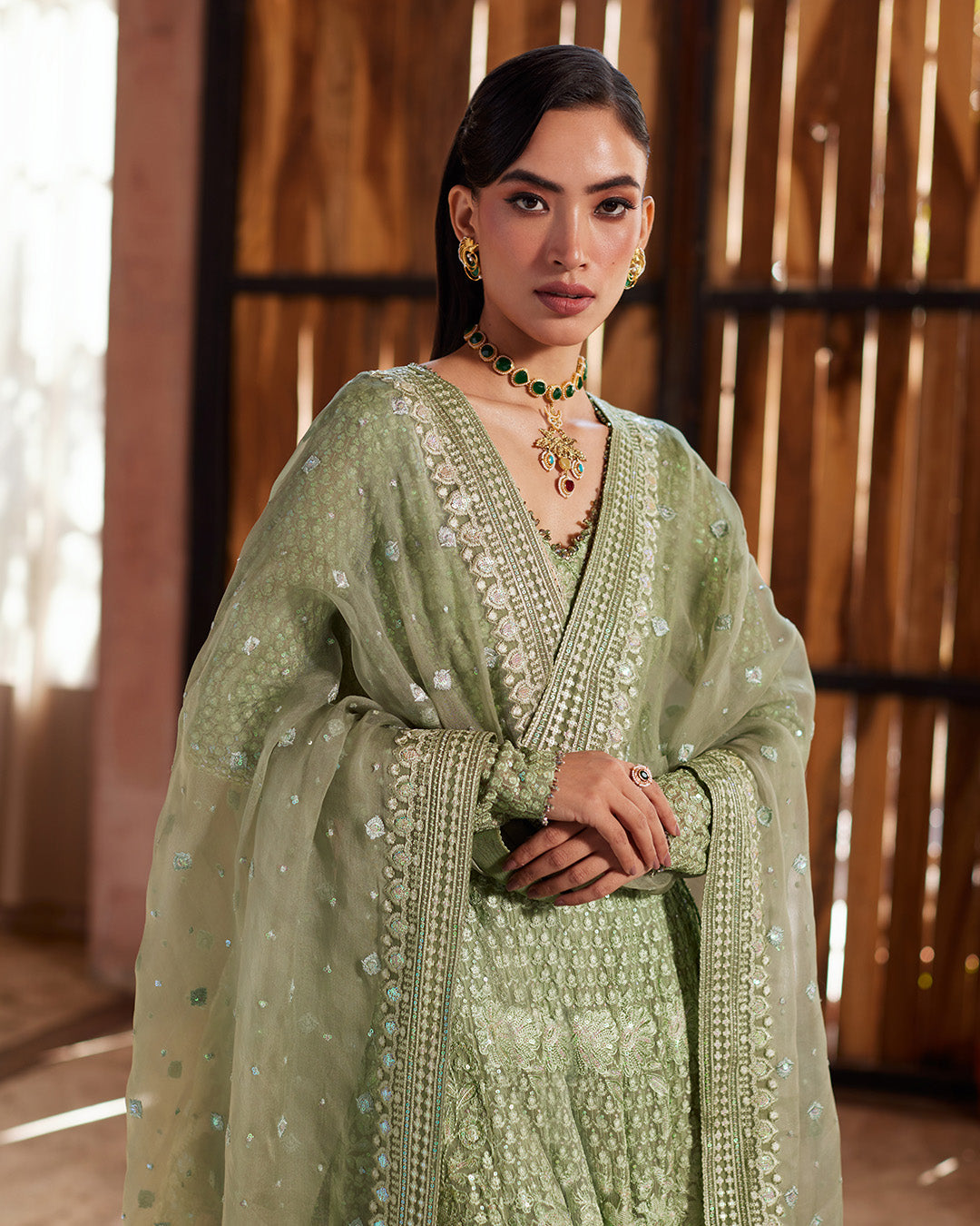 Faiza Saqlain | Aurnia Spring Festive Edit 24 | Eiraam by Designer Faiza Saqlain - House of Maryam - Pakistani Designer Ethnic Wear in {{ shop.shopifyCountryName }}