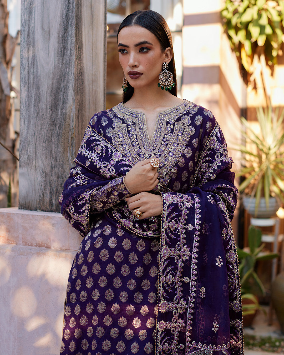 Faiza Saqlain | Aurnia Spring Festive Edit 24 | Clara by Designer Faiza Saqlain - House of Maryam - Pakistani Designer Ethnic Wear in {{ shop.shopifyCountryName }}