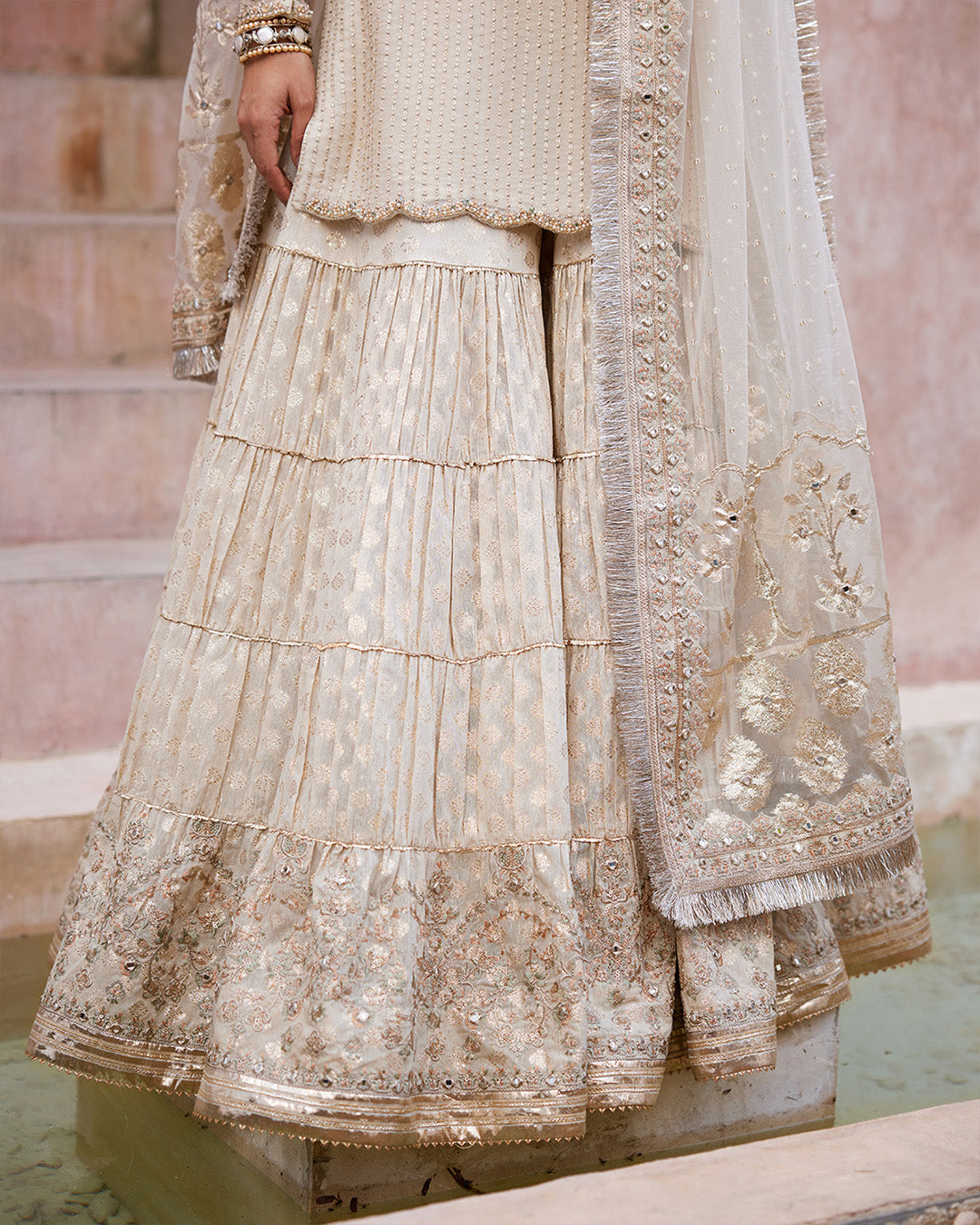 Faiza Saqlain | Aurnia Spring Festive Edit 24 | Kaia -  Faiza Saqlain Luxury - Original Designer Dress - House of Maryam