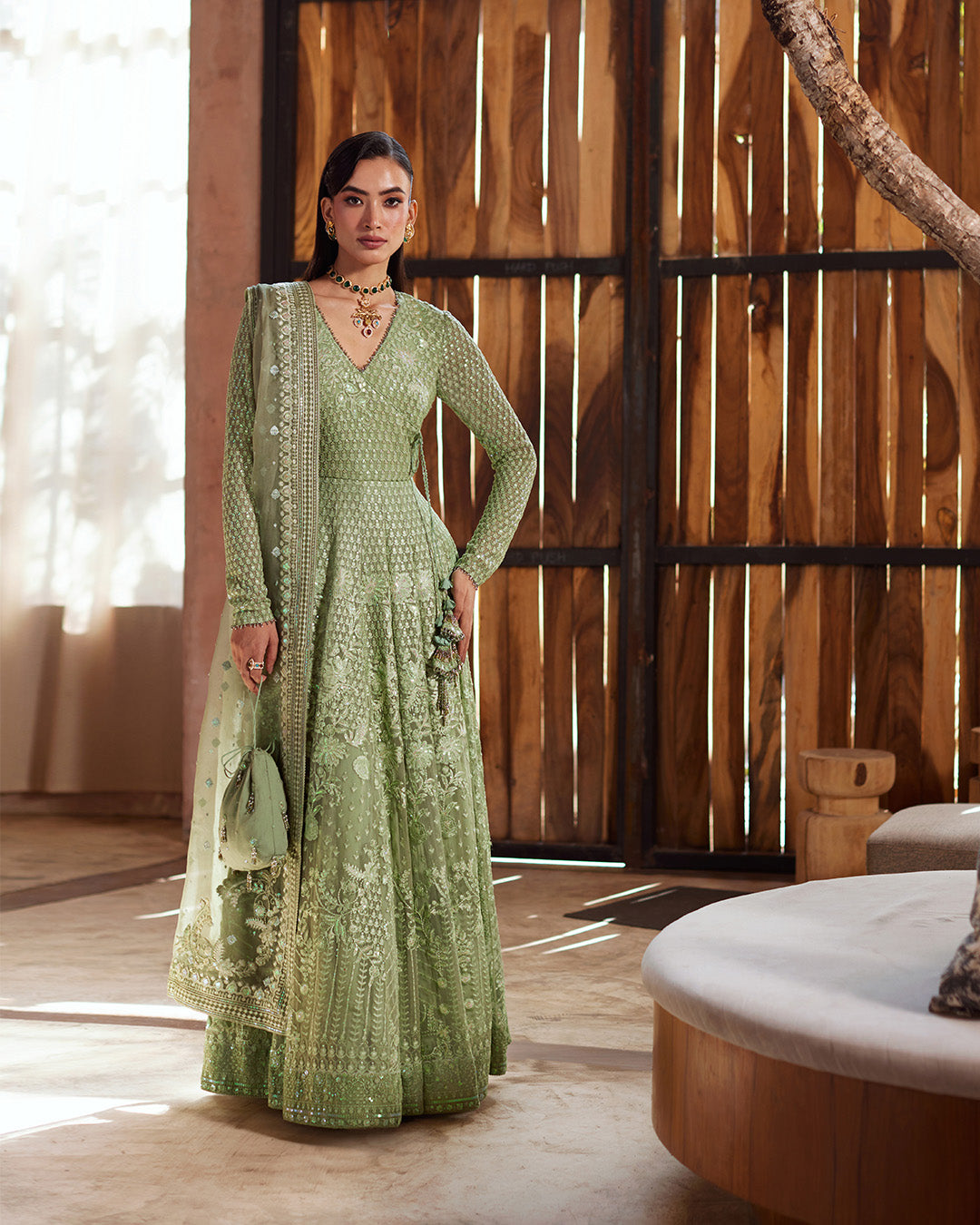 Faiza Saqlain | Aurnia Spring Festive Edit 24 | Eiraam -  Faiza Saqlain Luxury - Original Designer Dress - House of Maryam