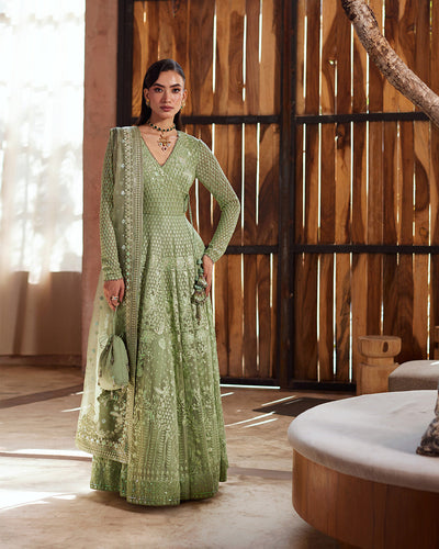 Faiza Saqlain | Aurnia Spring Festive Edit 24 | Eiraam -  Faiza Saqlain Luxury - Original Designer Dress - House of Maryam