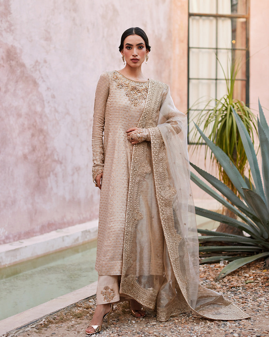 Faiza Saqlain | Aurnia Spring Festive Edit 24 | Moira -  Faiza Saqlain Luxury -  House of Maryam