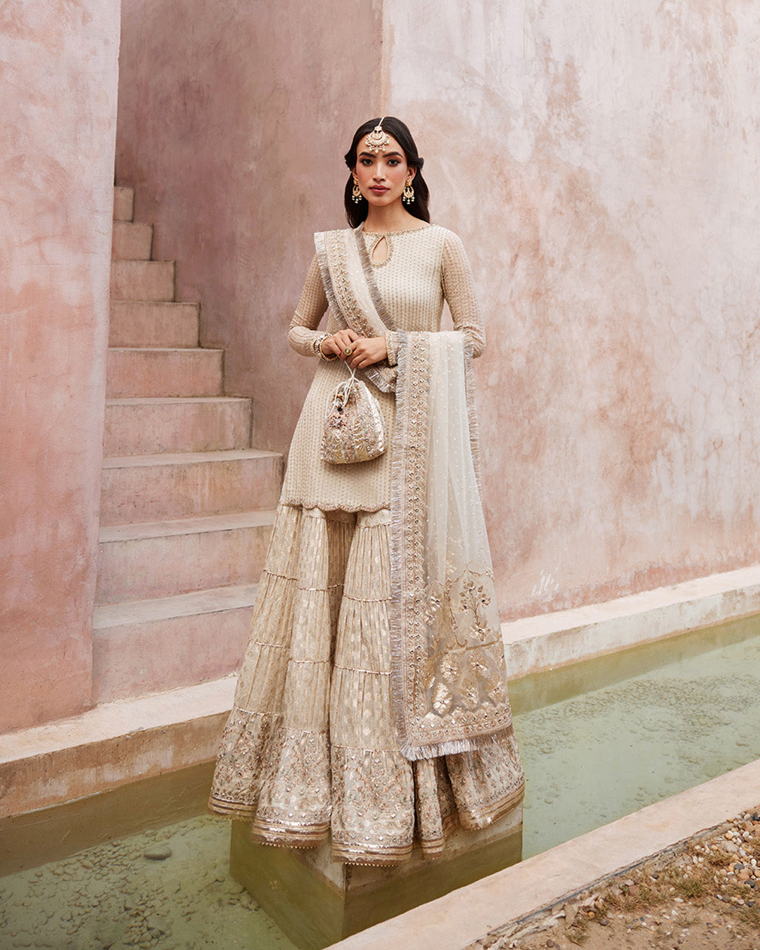 Faiza Saqlain | Aurnia Spring Festive Edit 24 | Kaia by Designer Faiza Saqlain - House of Maryam - Pakistani Designer Ethnic Wear in {{ shop.shopifyCountryName }}