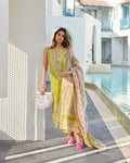 Faiza Saqlain | Liliana Luxury Lawn 24 | Estera by Designer Faiza Saqlain - House of Maryam - Pakistani Designer Ethnic Wear in {{ shop.shopifyCountryName }}