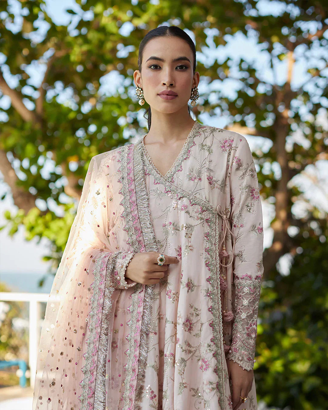 Faiza Saqlain | Liliana Luxury Lawn 24 | Karine -  Faiza Saqlain Luxury - Original Designer Dress - House of Maryam
