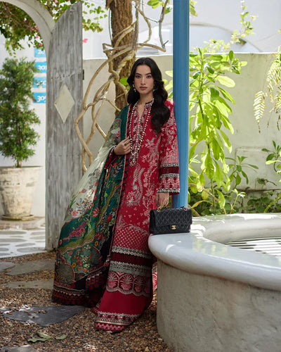 Faiza Saqlain | Liliana Luxury Lawn 24 | Sivana -  Faiza Saqlain Luxury - Original Designer Dress - House of Maryam