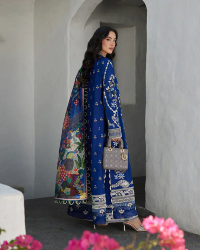 Faiza Saqlain | Liliana Luxury Lawn 24 | Veira -  Faiza Saqlain Luxury - Original Designer Dress - House of Maryam