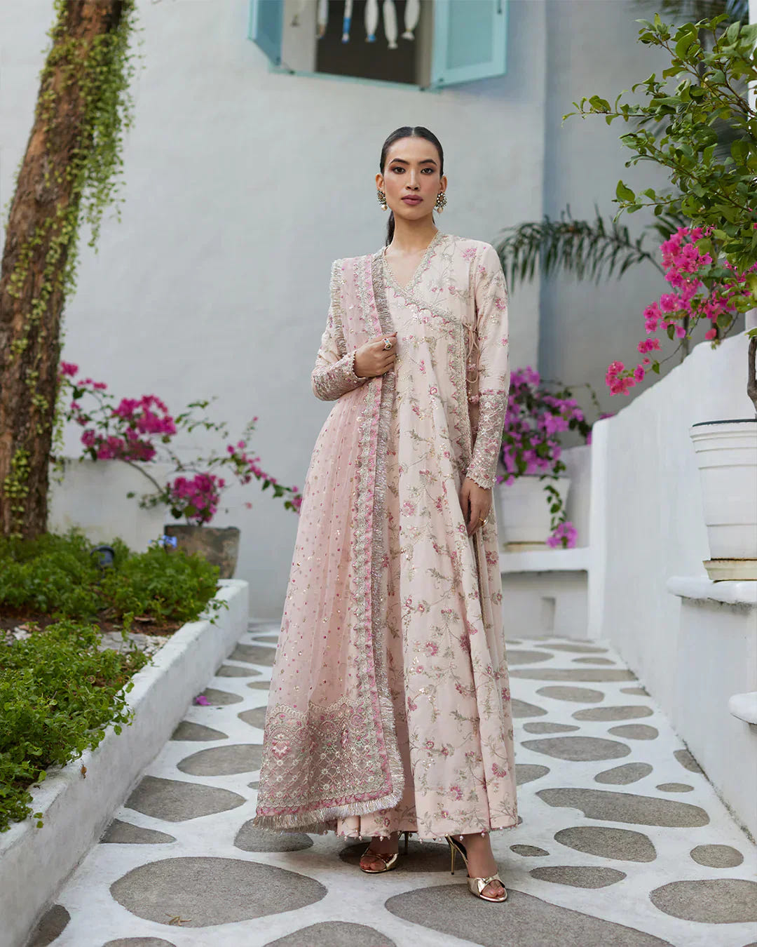 Faiza Saqlain | Liliana Luxury Lawn 24 | Karine -  Faiza Saqlain Luxury - Original Designer Dress - House of Maryam