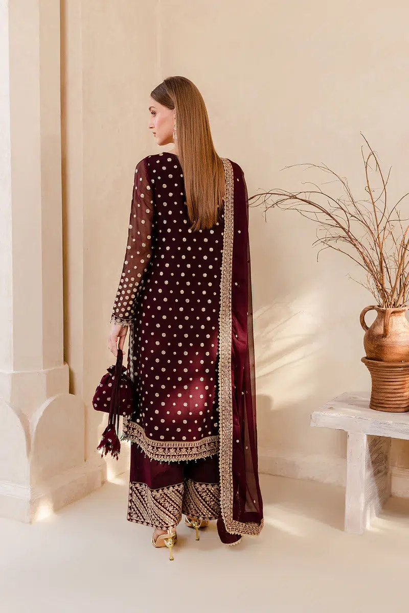 Farasha | Ritzier Festive Formals | Mulberry Glaze -  Farasha Formal - Original Designer Dress - House of Maryam