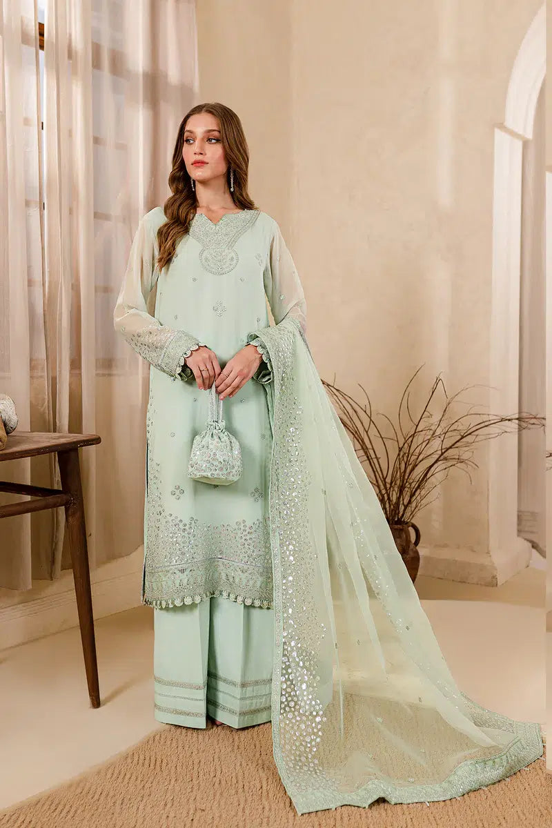 Farasha | Ritzier Festive Formals | Mellow Bliss by Designer Farasha - House of Maryam - Pakistani Designer Ethnic Wear in {{ shop.shopifyCountryName }}