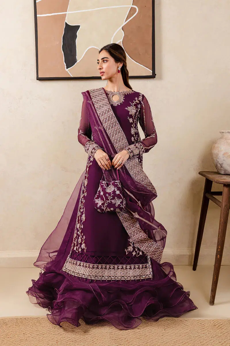 Farasha | Ritzier Festive Formals | Plum Affair -  Farasha Formal - Original Designer Dress - House of Maryam