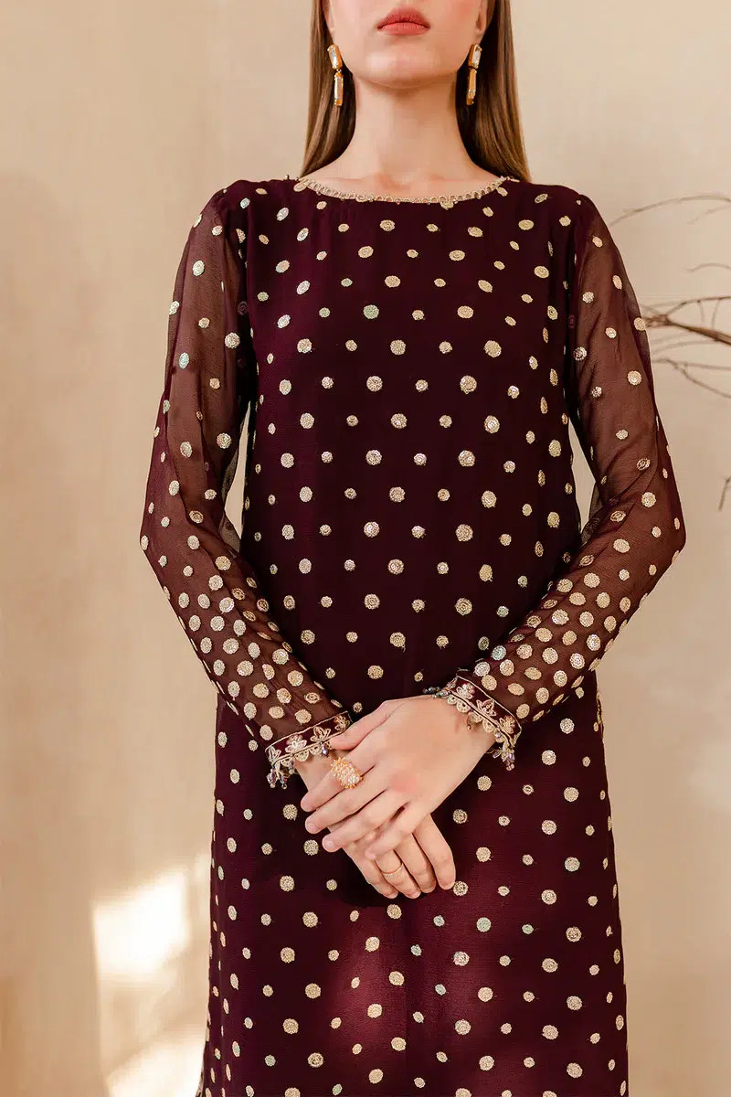 Farasha | Ritzier Festive Formals | Mulberry Glaze -  Farasha Formal - Original Designer Dress - House of Maryam