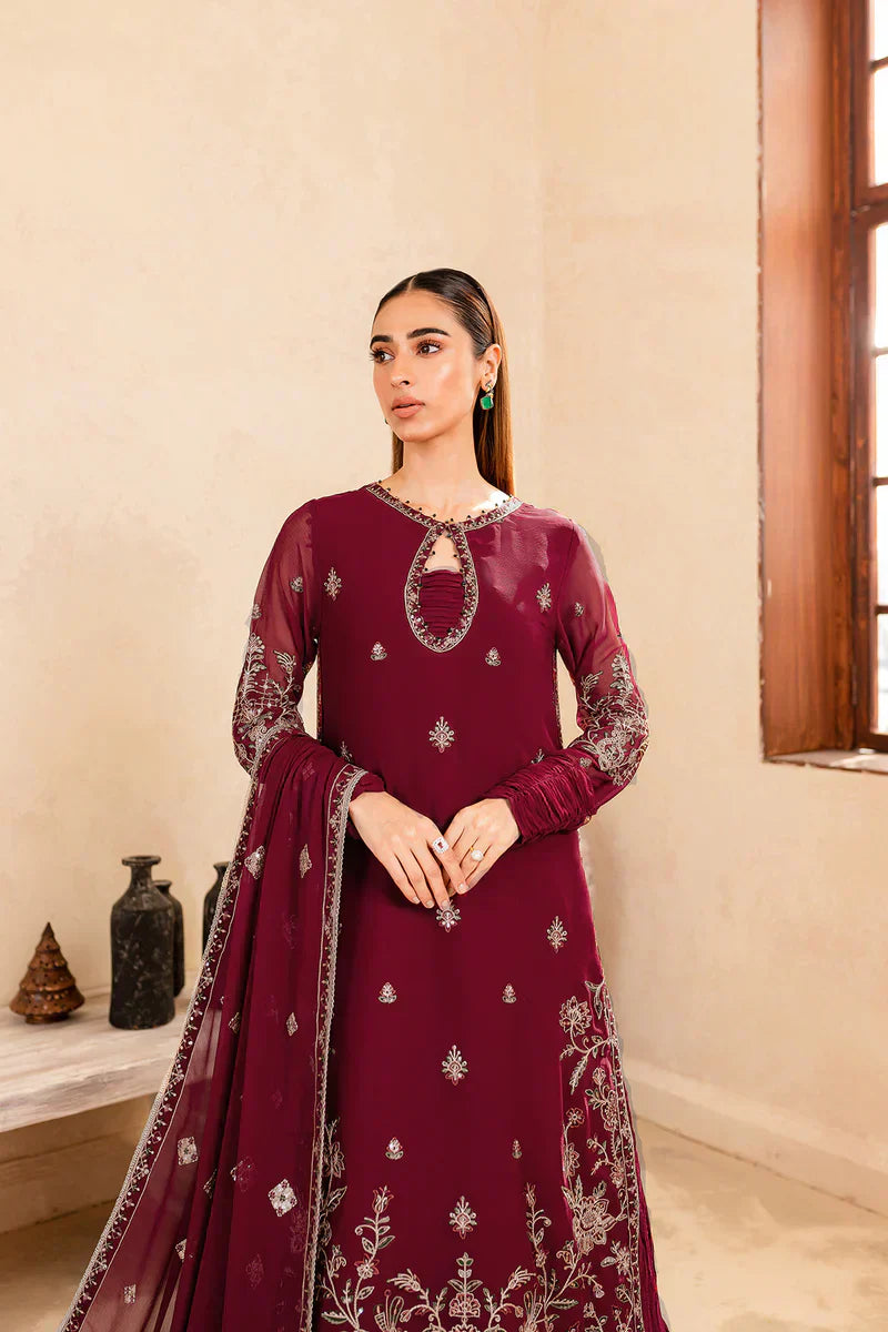 Farasha | Ritizer Festive Formals | Majestic Rouge