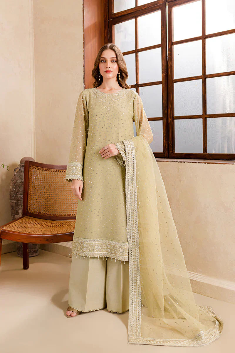 Farasha | Ritizer Festive Formals | Daisy Glow by Designer Farasha - House of Maryam - Pakistani Designer Ethnic Wear in {{ shop.shopifyCountryName }}