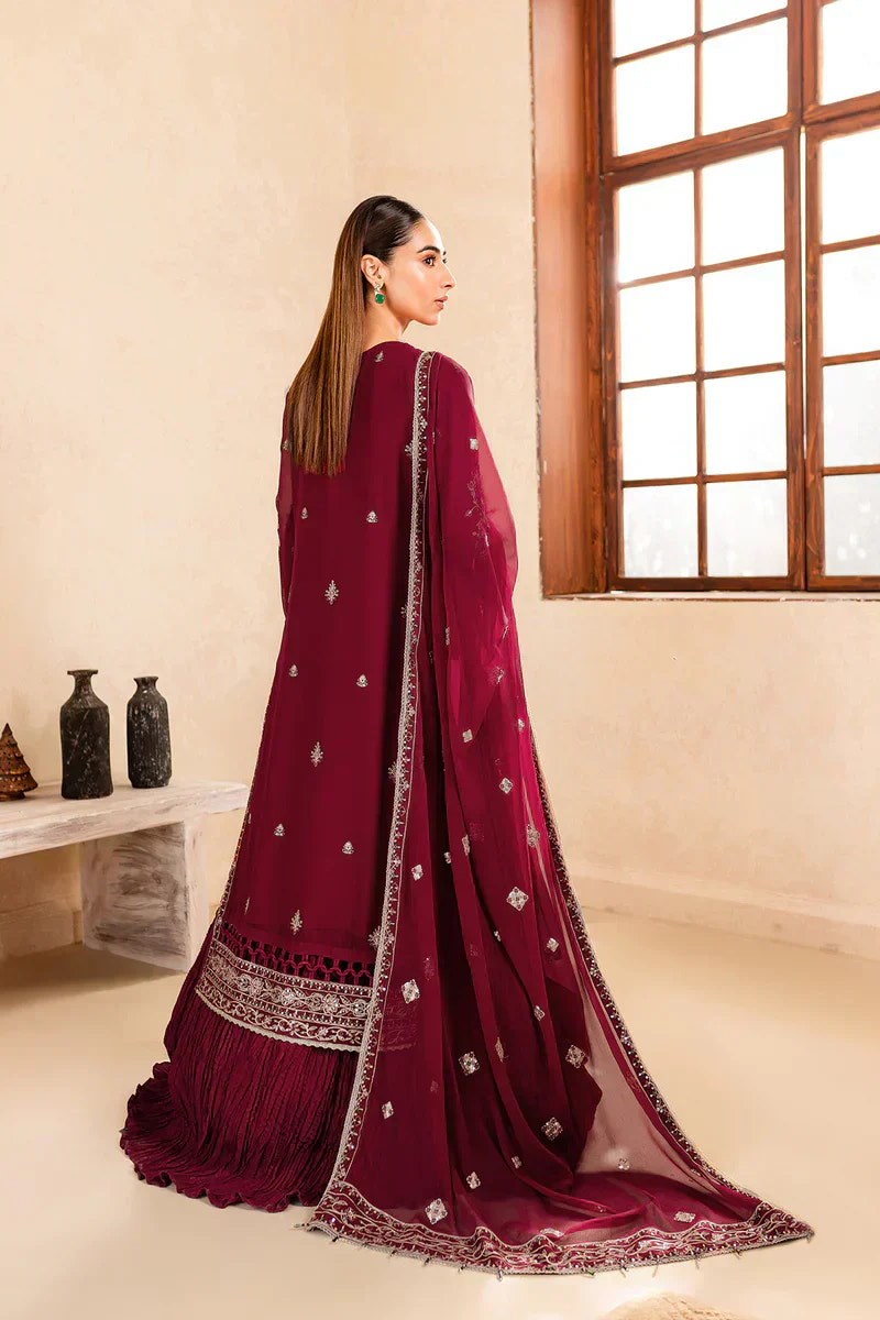 Farasha | Ritizer Festive Formals | Majestic Rouge -  Farasha Formal - Original Designer Dress - House of Maryam