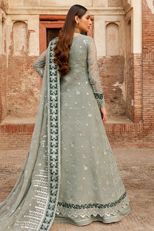 Farasha | Ritzier Wedding Formals |  Grey Veil -  Farasha Ladies Clothes - Original Designer Dress - House of Maryam