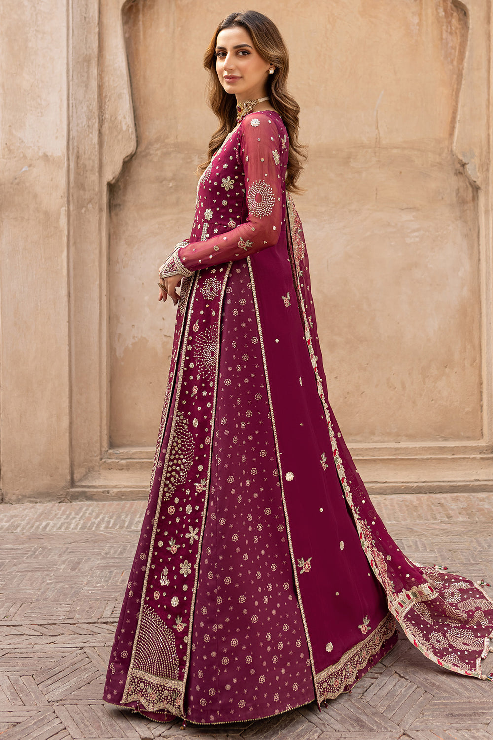 Farasha | Ritzier Wedding Formals | Scarlet Charm -  Farasha Ladies Clothes - Original Designer Dress - House of Maryam
