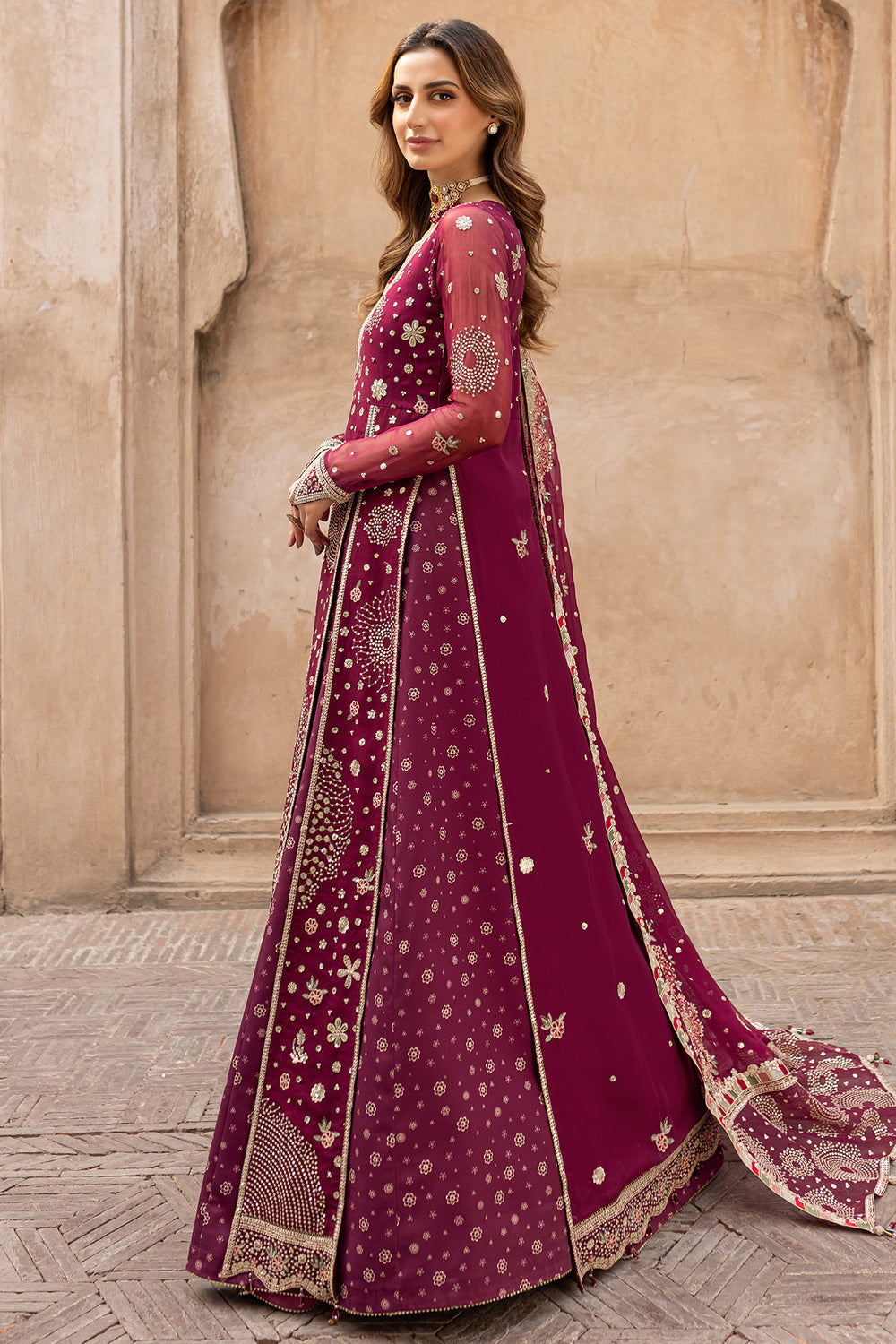 Farasha | Ritzier Wedding Formals | Scarlet Charm -  Farasha Ladies Clothes - Original Designer Dress - House of Maryam