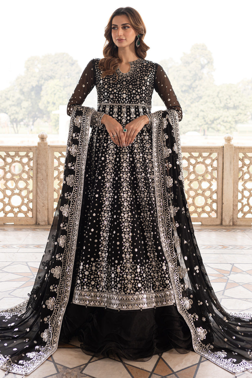 Farasha | Ritzier Wedding Formals | Midnight Orchid -  Farasha Ladies Clothes - Original Designer Dress - House of Maryam