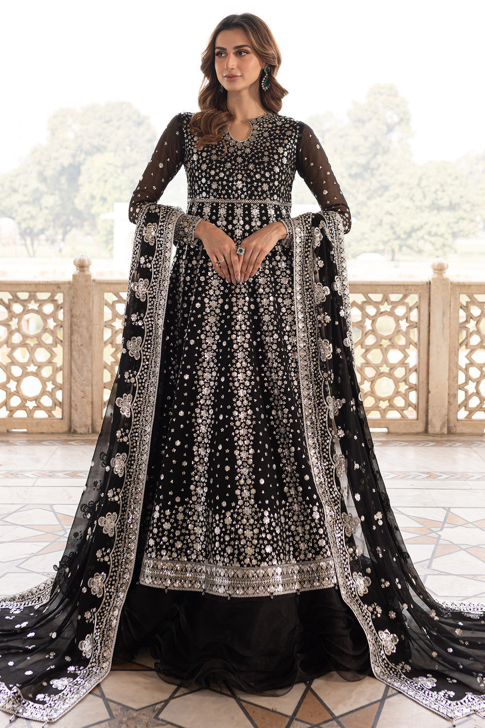 Farasha | Ritzier Wedding Formals | Midnight Orchid -  Farasha Ladies Clothes - Original Designer Dress - House of Maryam