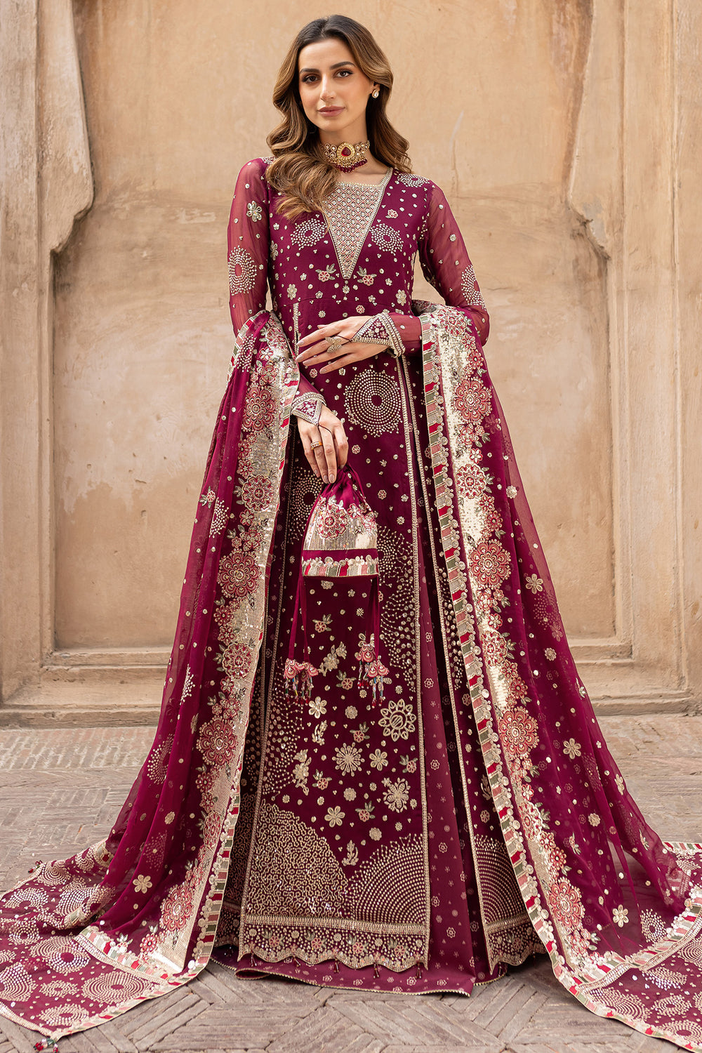 Farasha | Ritzier Wedding Formals | Scarlet Charm -  Farasha Ladies Clothes - Original Designer Dress - House of Maryam