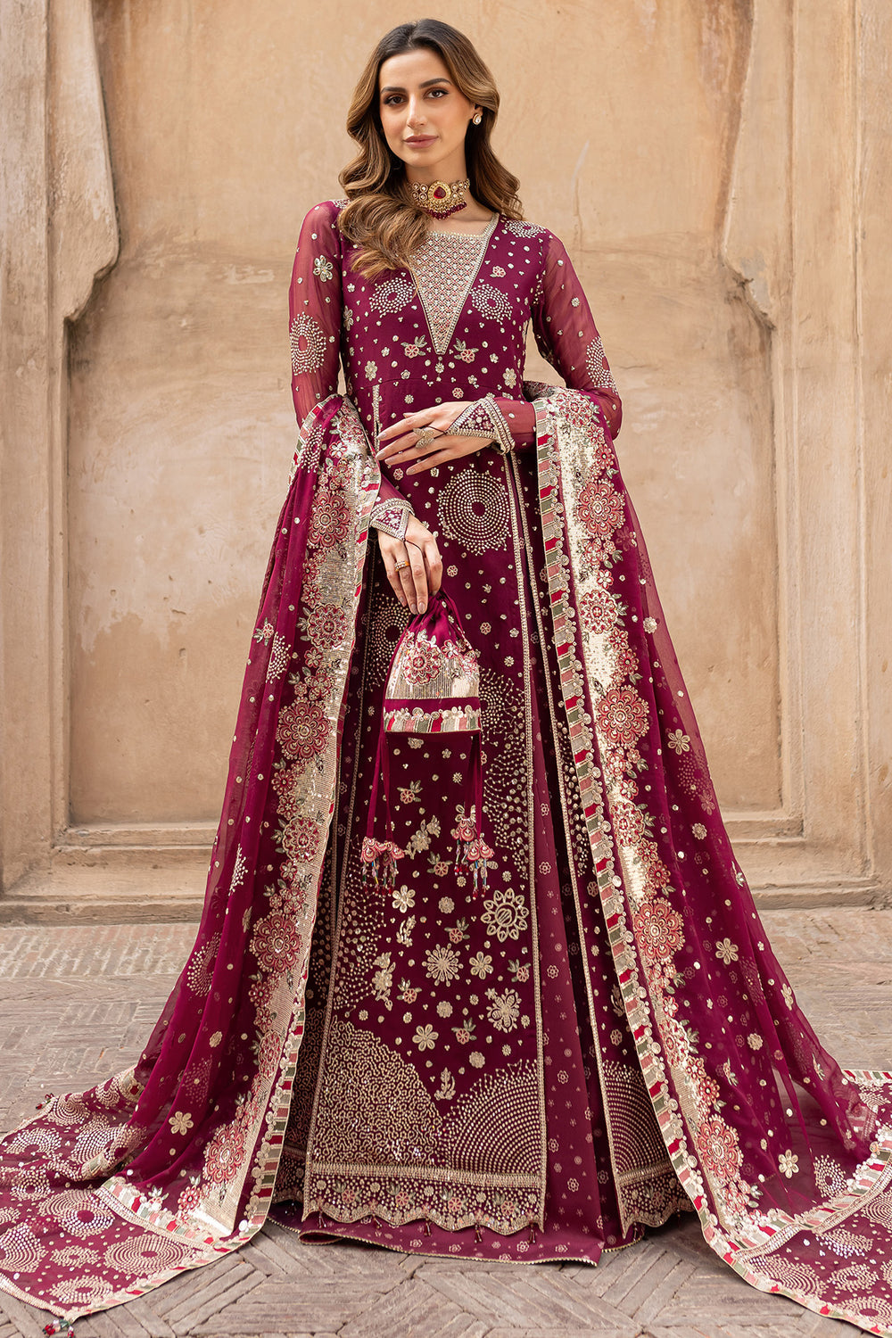 Farasha | Ritzier Wedding Formals | Scarlet Charm -  Farasha Ladies Clothes - Original Designer Dress - House of Maryam
