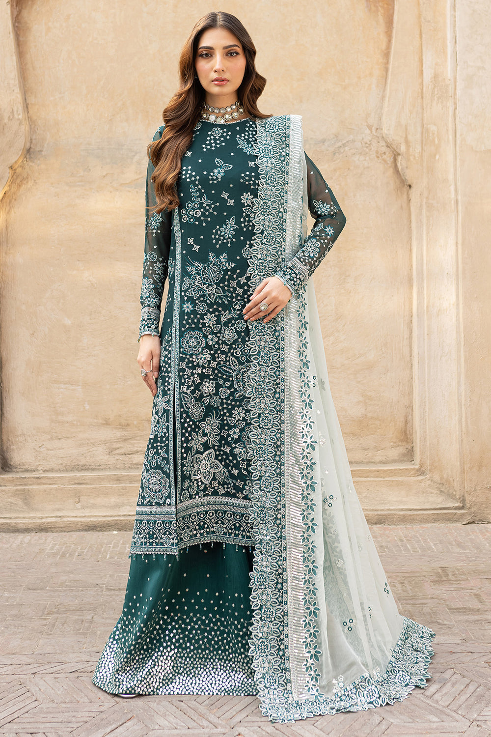 Farasha | Ritzier Wedding Formals |  Teal Dreams -  Farasha Ladies Clothes - Original Designer Dress - House of Maryam